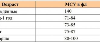 Почему понижен средний объем эритроцитов в крови